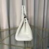 Birkin 25 Glacier White Matte Alligator Palladium Hardware Birkin 25 Glacier White Matte Alligator Palladium Hardware Retourne Bag
