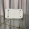 Birkin 25 Glacier White Matte Alligator Palladium Hardware Birkin 25 Glacier White Matte Alligator Palladium Hardware Retourne Bag