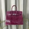 微信图片_20260727103201_980_4 Birkin 25 Améthyste Shiny Alligator Retourne PHW