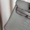 Birkin-25-Retourne-Gris-Perle-80-Matte-Alligator Birkin 25 Retourne Gris Perle 80 Matte Alligator With Palladium Hardware PHW