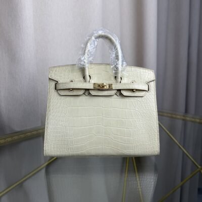 birkin-20-sellier-vanille-matte-alligator-gold-hardware Birkin 20 Sellier bag in Vanille Matte Alligator with Gold Hardware
