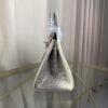 Birkin 25 Retourne bag in Lizard Naturel with Palladium Hardware