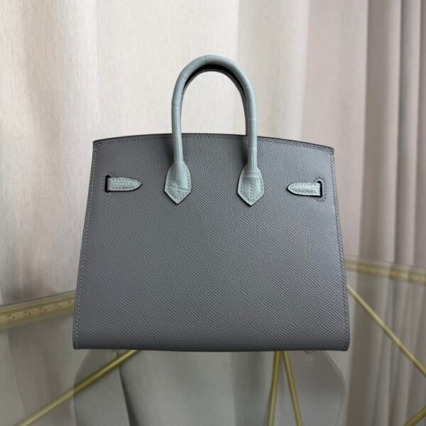 Birkin-Faubourg-20-Midnight-Blue-Matte-Mississippiensis-Alligator-Gold-Hardware Birkin Faubourg 20 Midnight Blue Matte Alligator Epsom bag front view