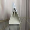 Birkin-Faubourg-20-Snow-White-Matte-Mississippiensis-Alligator-Silver-Hardware Birkin Faubourg 20 Snow White Matte Alligator Togo bag front view