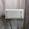 Birkin-Faubourg-20-Day-White-Matte-Mississippiensis-Alligator-Silver-Hardware Birkin Faubourg 20 Day White Matte Alligator Epsom bag front view