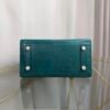 Birkin-Sellier-20-Peacock-Green-Shiny-Lizard-Gold-Hardware Birkin Sellier 20 Peacock Green Shiny Lizard Gold Hardware bag front view