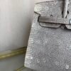 Birkin Sellier 20 in Ombre Lizard with Palladium Hardware. Birkin-Sellier-20-Ombre-Naturel-Lizard-Silver-Hardware