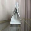 Birkin-Sellier-20-Glacier-White-Ostrich-Silver-Hardware Birkin Sellier 20 Glacier White Ostrich Silver Hardware bag front