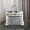 birkin-25-retourne-lizard-naturel-palladium-hardware Birkin 25 Retourne bag in Lizard Naturel with Palladium Hardware