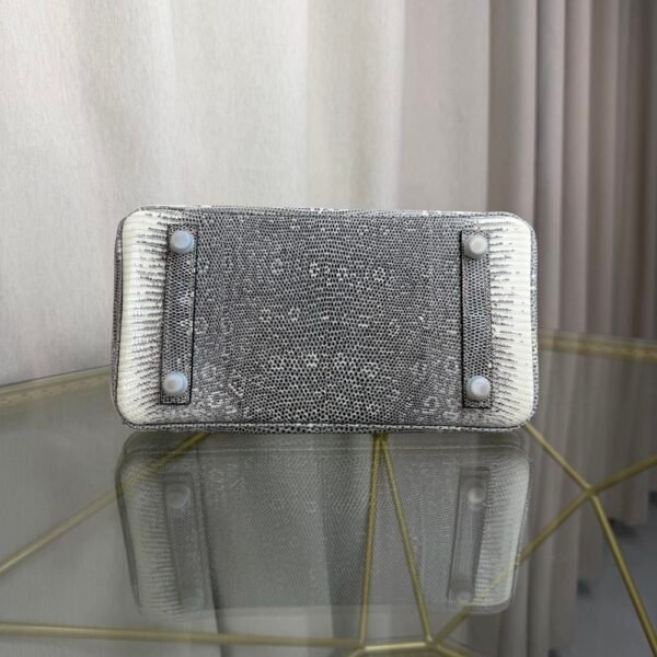birkin-25-retourne-lizard-naturel-palladium-hardware Birkin 25 Retourne bag in Lizard Naturel with Palladium Hardware