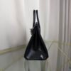 Birkin-25-Black-Shiny-Lizard-Palladium-Hardware Birkin 25 Black Shiny Lizard Palladium Hardware bag