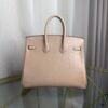 Birkin-25-Beige-Shiny-Lizard-Gold-Hardware Birkin 25 Beige Shiny Lizard Gold Hardware bag front view