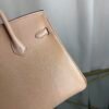 Birkin-25-Beige-Shiny-Lizard-Gold-Hardware Birkin 25 Beige Shiny Lizard Gold Hardware bag front view