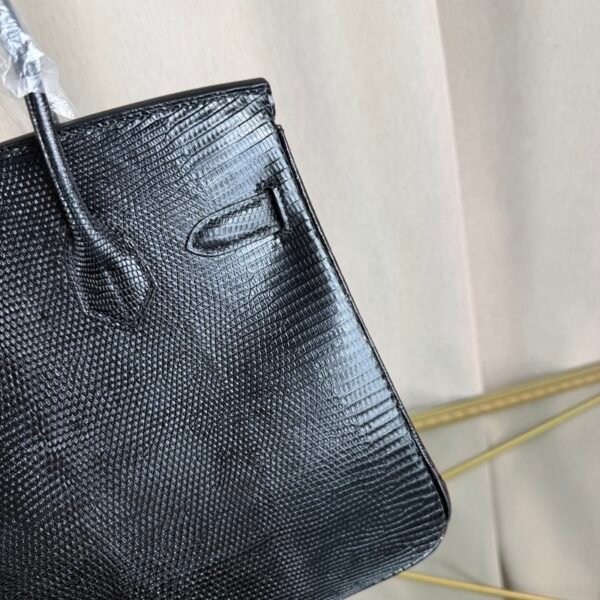 Birkin-30-Black-Shiny-Lizard-Gold-Hardware Birkin 30 Black Shiny Lizard Gold Hardware bag
