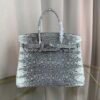 Birkin-30-Ombre-Lizard-Palladium-Hardware Birkin 30 Ombre Lizard Palladium Hardware bag