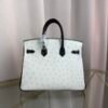 Birkin-25-Blanc-Black-Ostrich-Gold-Hardware Birkin 25 Blanc Black Ostrich Gold Hardware bag