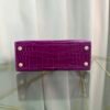 Kelly-Sellier-25-Anemone-Shiny-Alligator-Gold-Hardware Kelly Sellier 25 Anemone Shiny Alligator Gold Hardware bag