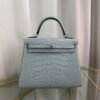 Kelly-25-Gris-Perle-Matte-Alligator-Palladium-Hardware Kelly 25 Gris Perle Matte Alligator Palladium Hardware bag