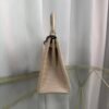 Kelly-25-Beige-Matte-Alligator-Palladium-Hardware Kelly 25 Beige Matte Alligator Palladium Hardware bag