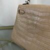 Kelly-25-Beige-Matte-Alligator-Palladium-Hardware Kelly 25 Beige Matte Alligator Palladium Hardware bag