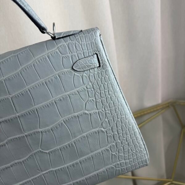 Kelly-32-Gris-Perle-Matte-Alligator-Palladium-Hardware Kelly 32 Gris Perle Matte Alligator Palladium Hardware bag