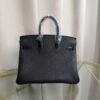 Birkin-25-Touch-Black-Togo-and-Matte-Alligator-Touch-Palladium-Hardware Birkin 25 Touch Black Togo and Matte Alligator Touch Palladium Hardware bag