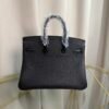 Birkin-25-Retourne-Black-Togo-and-Shiny-Alligator-Touch-Gold-Hardware Birkin 25 Retourne Black Togo and Shiny Alligator Touch Gold Hardware bag