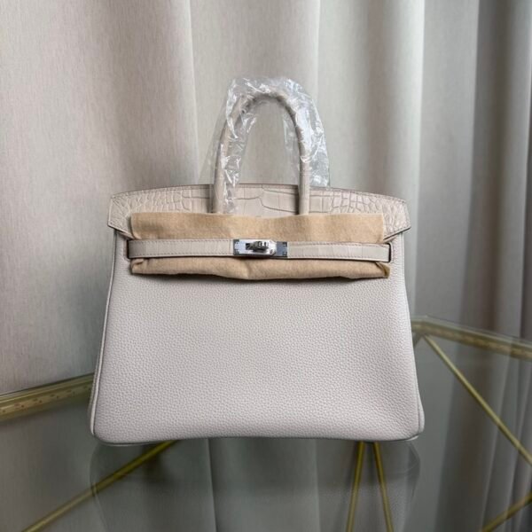 Birkin-25-Retourne-Nata-Togo-and-Bleu-du-Nord-Matte-Alligator-Touch-Palladium-Hardware Birkin 25 Retourne Nata Togo and Bleu du Nord Matte Alligator Touch Palladium Hardware bag