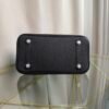 Birkin-25-Retourne-Black-Togo-and-Matte-Alligator-Touch-Palladium-Hardware Birkin 25 Retourne Black Togo and Matte Alligator Touch Palladium Hardware bag