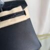 Birkin-25-Retourne-Black-Togo-and-Matte-Alligator-Touch-Palladium-Hardware Birkin 25 Retourne Black Togo and Matte Alligator Touch Palladium Hardware bag