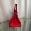 Birkin 25 Retourne Style Braise Togo and Shiny Niloticus Crocodile Touch Palladium Hardware bag