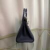 Birkin 25 Retourne Style Bleu Nuit Togo and Shiny Niloticus Crocodile Touch Palladium Hardware bag