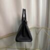 Birkin 25 Black Togo and Lizard Touch Gold Hardware