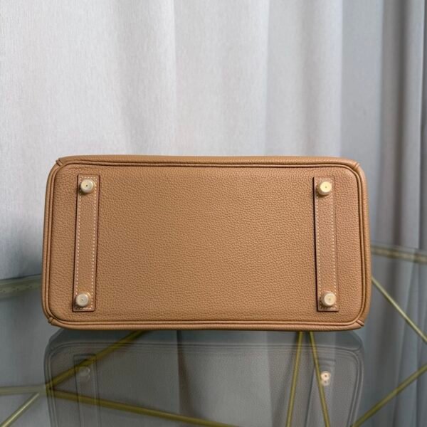 Birkin 30 Retourne Style Biscuit Togo and Alligator Touch Gold Hardware