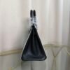 Birkin 25 Retourne Style Gris Perle，Black Perle Chevre Mysore Brushed Palladium Hardware