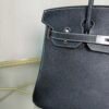 Birkin 30 Retourne Style Noir Rouge de Coeur Chèvre Mysore BPHW Birkin 30 Retourne Style Noir and Rouge de Coeur Chèvre Mysore with Brushed Palladium Hardware