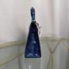 Mini Kelly II Sellier 20 Style Shiny Alligator Bleu Maritime with Palladium Hardware