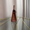 Kelly Sellier 20 Style Gold Matte Alligator Gold Hardware