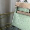 Kelly Sellier 20 Style Vert Peppermint Matte Alligator Palladium Hardware