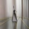 Kelly Sellier 20 Style Gris Perle Matte Alligator Palladium Hardware