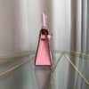 Kelly Sellier 20 Style Bubblegum Pink Matte Alligator Palladium Hardware