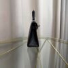 Kelly Sellier 20 Style Black Matte Alligator Palladium Hardware