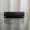 Kelly Sellier 20 Style Black Matte Alligator Palladium Hardware