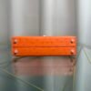 Kelly Sellier 20 Style Orange H Ostrich Palladium Hardware
