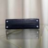 Kelly Sellier 20 Style Bleu Nuit Matte Alligator Palladium Hardware