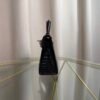 Kelly Sellier 20 Style Black Shiny Alligator Gold Hardware