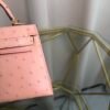 Kelly Sellier 20 Style Rose Sakura Ostrich Gold Hardware