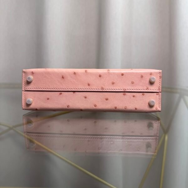 Kelly Sellier 20 Style Rose Sakura Ostrich Gold Hardware