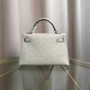Kelly Sellier 20 Style Champignon Ostrich Palladium Hardware