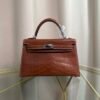 kelly-sellier-20-style-fauve-matte-alligator-gold-hardware Kelly Sellier 20 Style Fauve Matte Alligator Gold Hardware